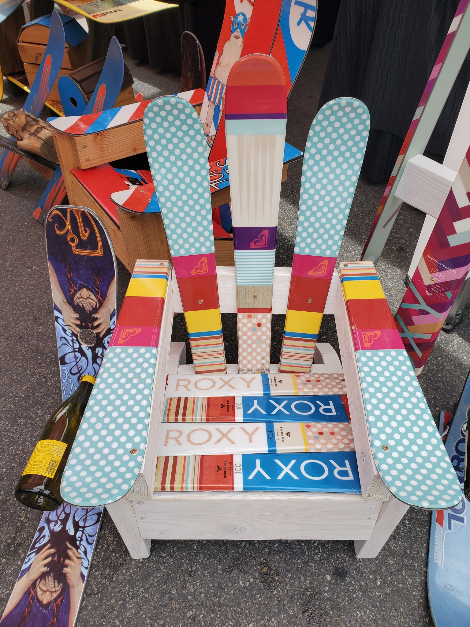 Custom ski chair thumbnail 3